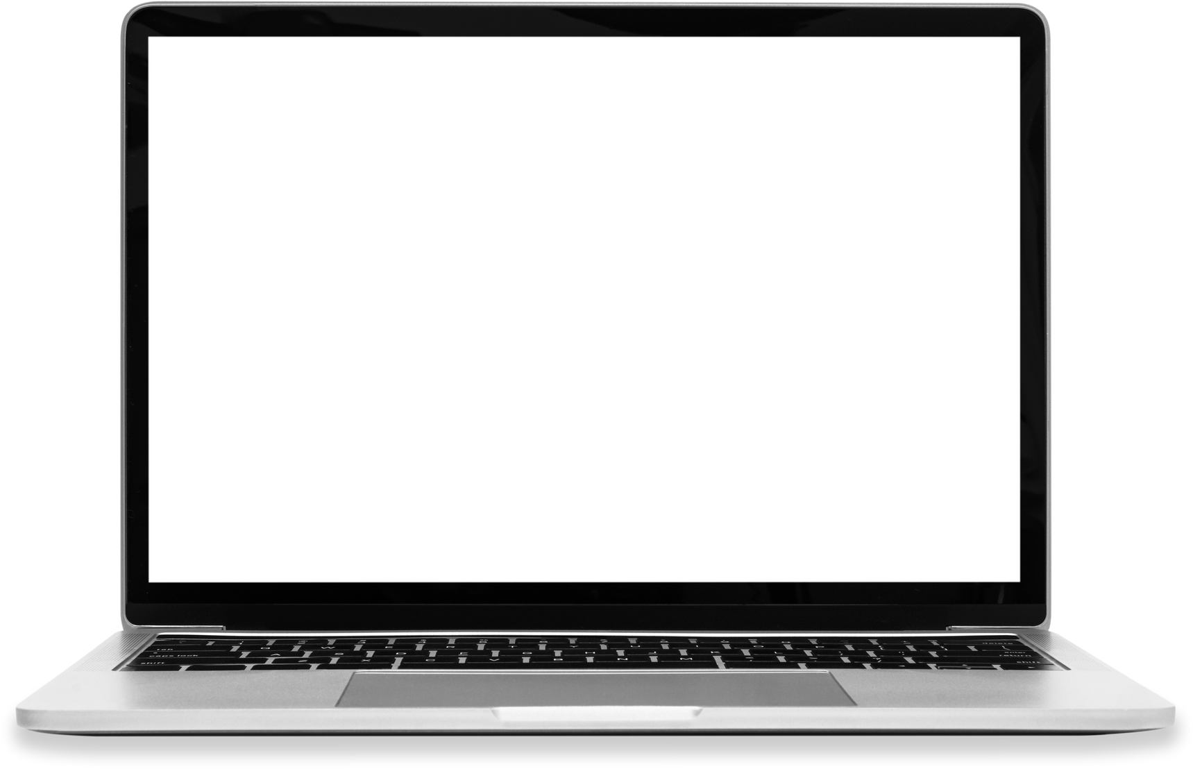 Blank Laptop Screen